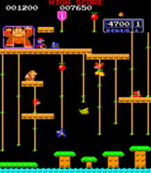 Nostalgia Game Lawas (4) : Donkey Kong Jr. – Nintendo NES System 3 D