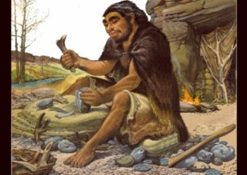 Ilustrasi manusia Neanderthal. arthursclipart.org