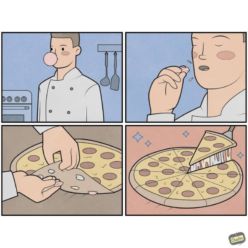 Seniman Ini Buat 8 Ilustrasi Untuk Sindir Manusia Zaman Now 13 Makanan Min