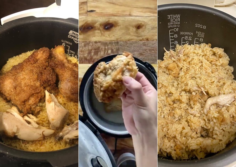 Cara Memasak Devil Cooked Rice, Inovasi Baru Nasi Campur Ayam KFC, Cocok Untuk Anak Kost!