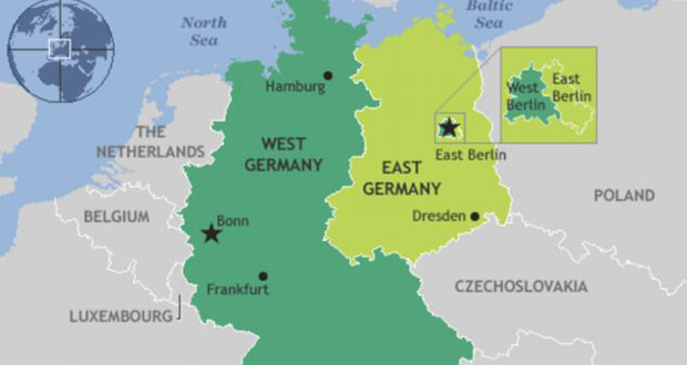 East West Germany