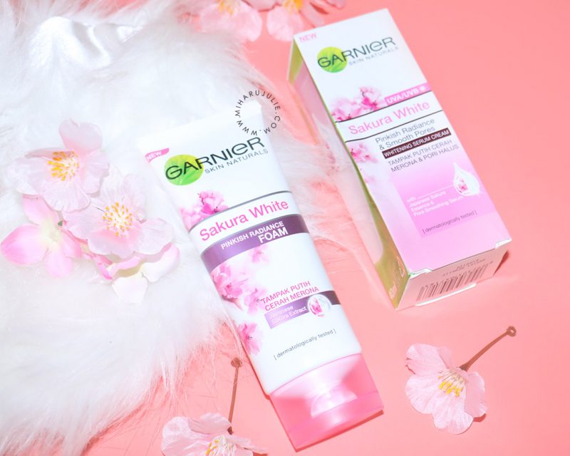 Garnier Sakura White Pinkish Radiance Gentle Foam skincare untuk kulit wajah kering