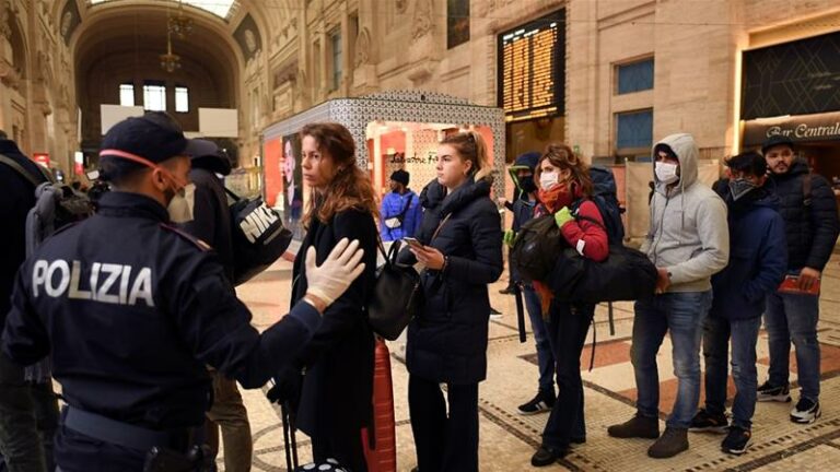 Penyebaran Virus Corona Melonjak Tinggi di Italia