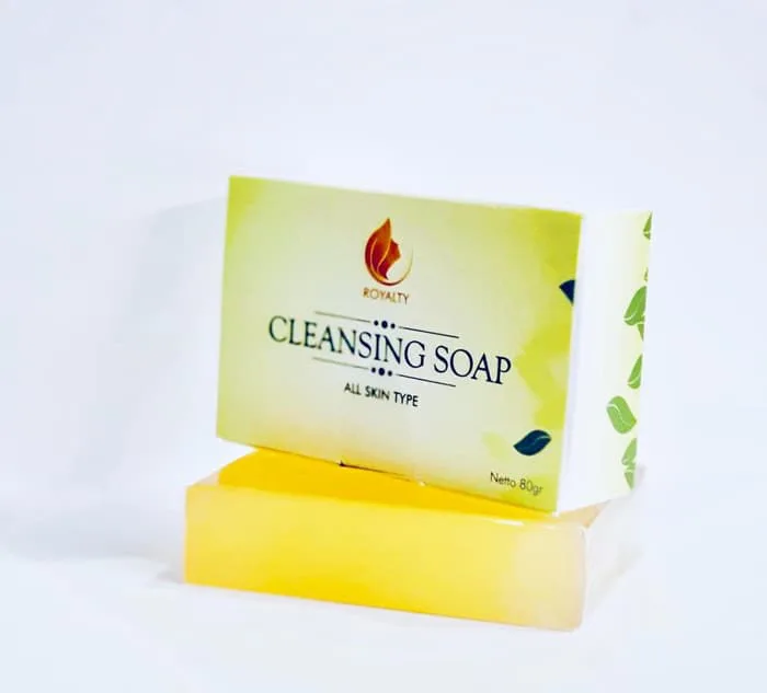 10 Rekomendasi Sabun Muka Ampuh Bebas Jerawat 14 Royalty Cleaning Soap - produk sabun muka bebas jerawat