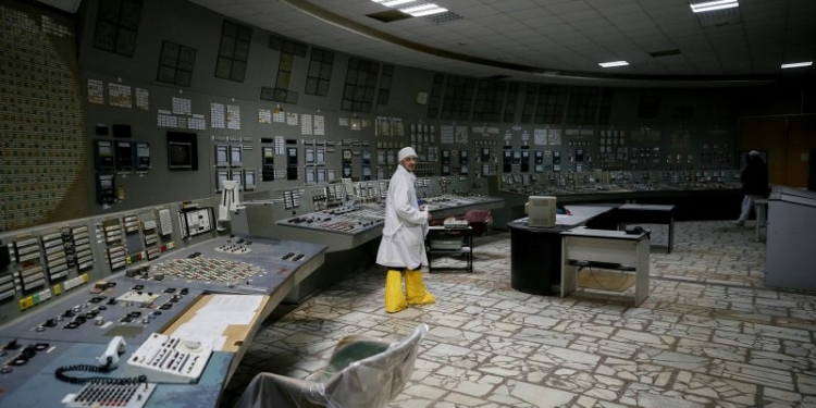 Ruangan Reaktor Nuklir Chernobyl