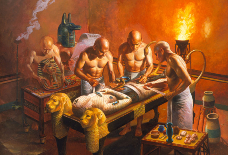 Proses Mumifikasi Mesir Kuno