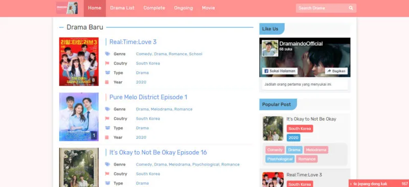 12 Situs Nonton Drama Korea Subtitle Indonesia Terlengkap 14 Situs Nonton Dramaindo