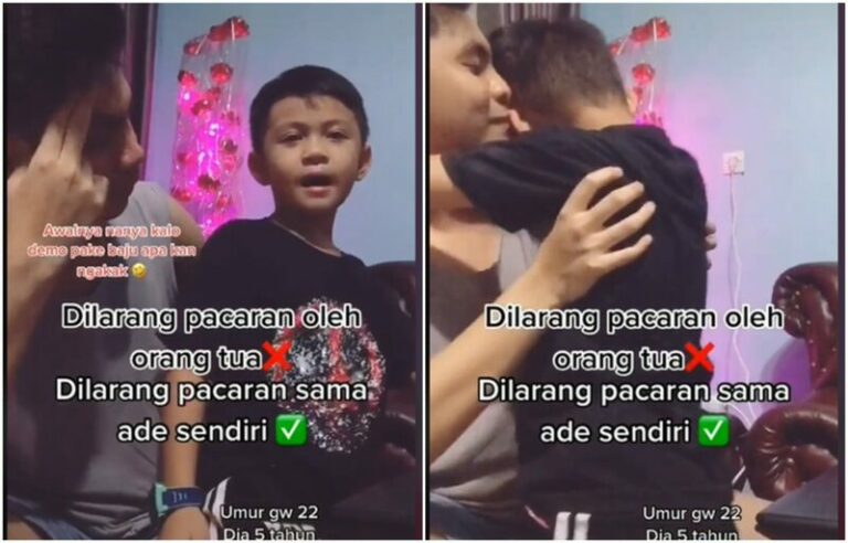 Mendengar Kakaknya Sudah Punya Pacar, Adik Ini Menangis