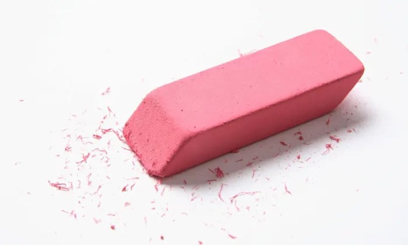 A Pink Pencil Eraser. 0091