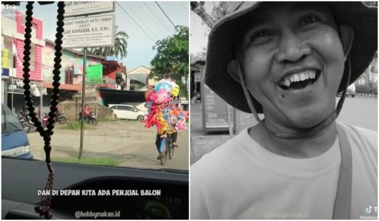Kisah Bapak Magister Tinggalkan Pekerjaan Untuk Jadi Penjual Balon