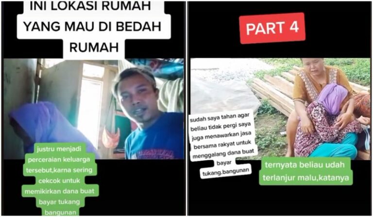 Kisah Pilu Adpat Bantuan Bedah Rumah Berakhir Perceraian
