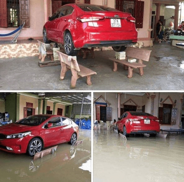 mobil takut kena banjir