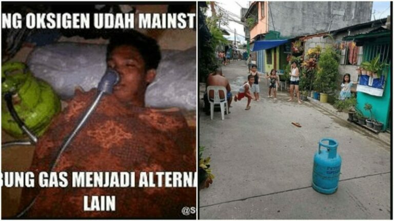 Aksi Orang Yang Main Main Dengan Tabung Gas Lpg
