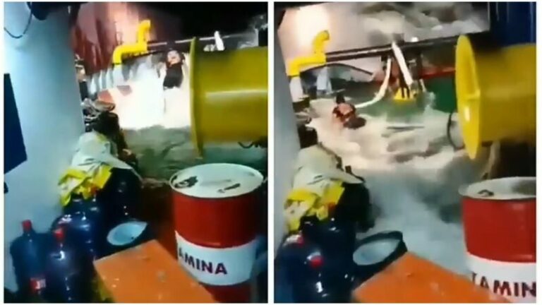 Kisah Awak Kapal Yang Lantunkan Shalawat Saat Diterjang Banjir