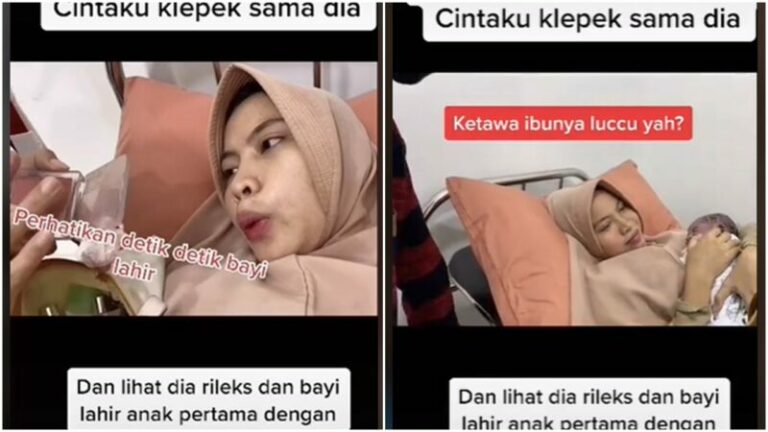 Viral Wanita Yang Melahirkan Terlihat Rileks Dan Tanpa Merasakan Sakit, Hanya Tiup Tiup