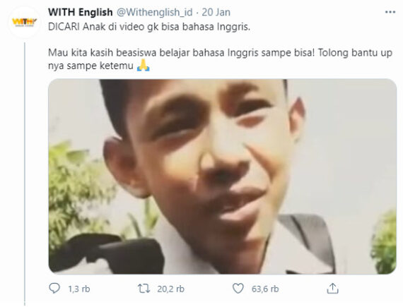 Kisah Pelajar yang "Gak Bisa Bahasa Inggris" Kini Dapat Beasiswa