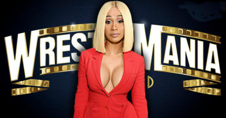 Cardi B WrestleMania WWE