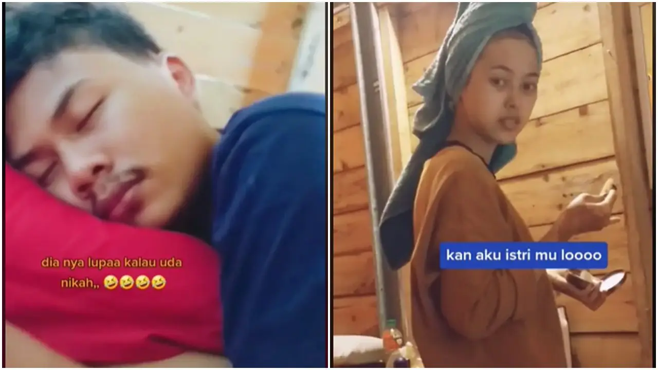 Kocak, Pria Ini Kaget Lihat Istrinya Ada Di Rumahnya, Lupa Kalau Sudah Nikah