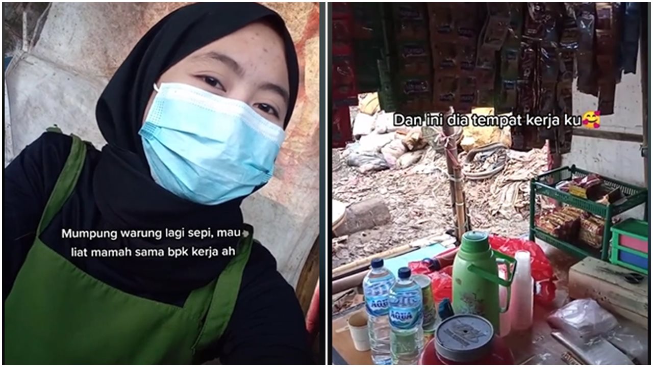 Meski Bekerja Di Dekat Tumpukan Sampah, Wanita Ini Tak Malu Dan Tetap Bersyukur