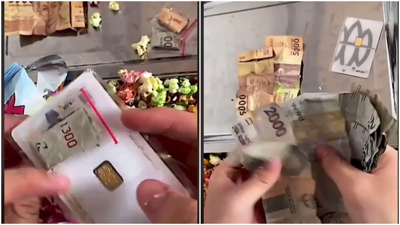 Rejeki Nomplok, Jajan Snack Popcorn, Pria Ini Dapat Hadiah Emas Batangan
