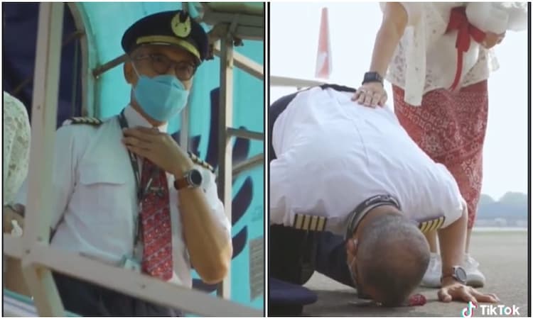 Tangis Haru Pilot yang Menyelesaikan Misi Penerbangan Terakhirnya 6 Momen Haru Purnabakti Pilot