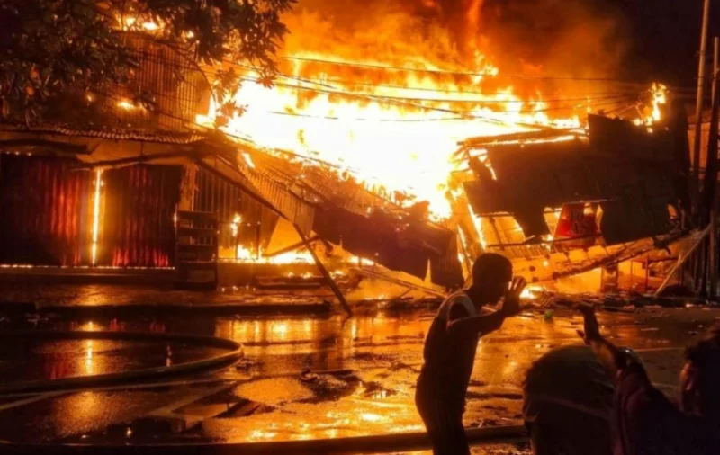 Kebakaran Pasar Gembrong Kerugian Capai 15 Miliar Rupiah 