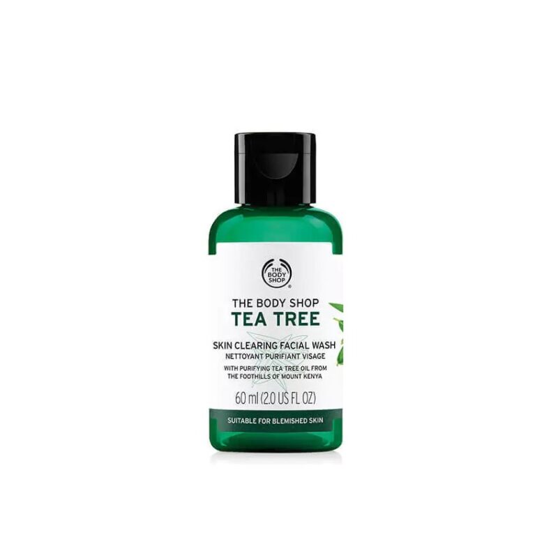 10 Facial Wash untuk Kulit Berjerawat yang Aman dan Efektif 11 The Body Shop Tea Tree Skin Clearing Facial Wash
