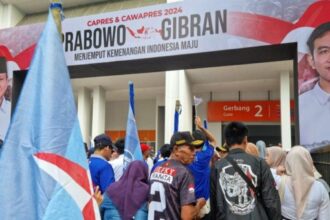 Pendukung Prabowo-Gibran Terjebak di Gerbang GBK